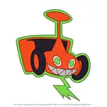 How to Draw Mow Rotom from Pokemon