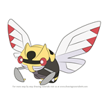 How to Draw Ninjask from Pokemon