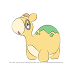 How to Draw Numel from Pokemon