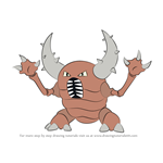 How to Draw Pinsir from Pokemon