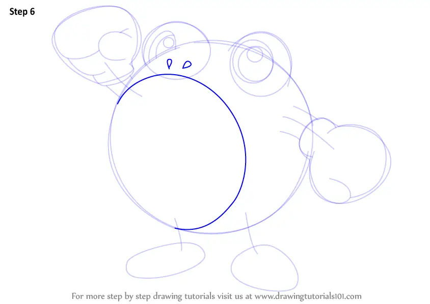 Learn How to Draw Poliwhirl from Pokemon (Pokemon) Step by Step ...