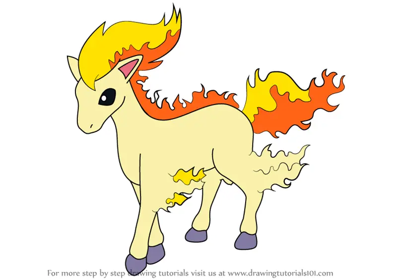 Best How To Draw Pokemon Ponyta  Learn more here 