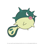 How to Draw Qwilfish from Pokemon