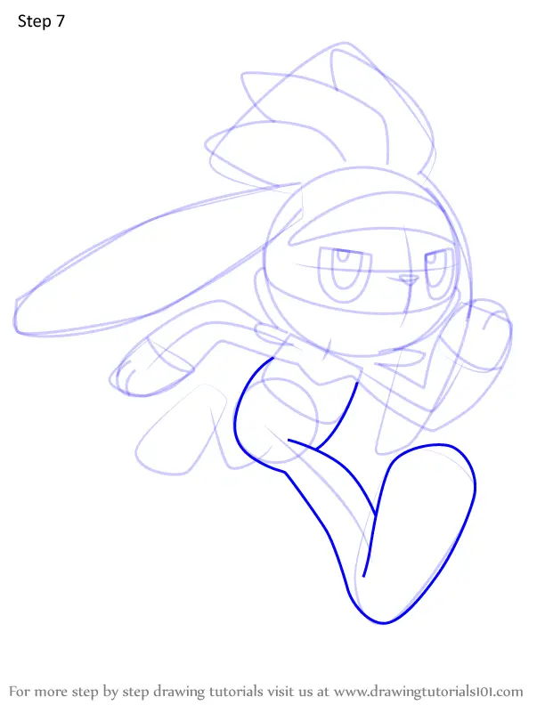 How to Draw Raboot from Pokemon. 