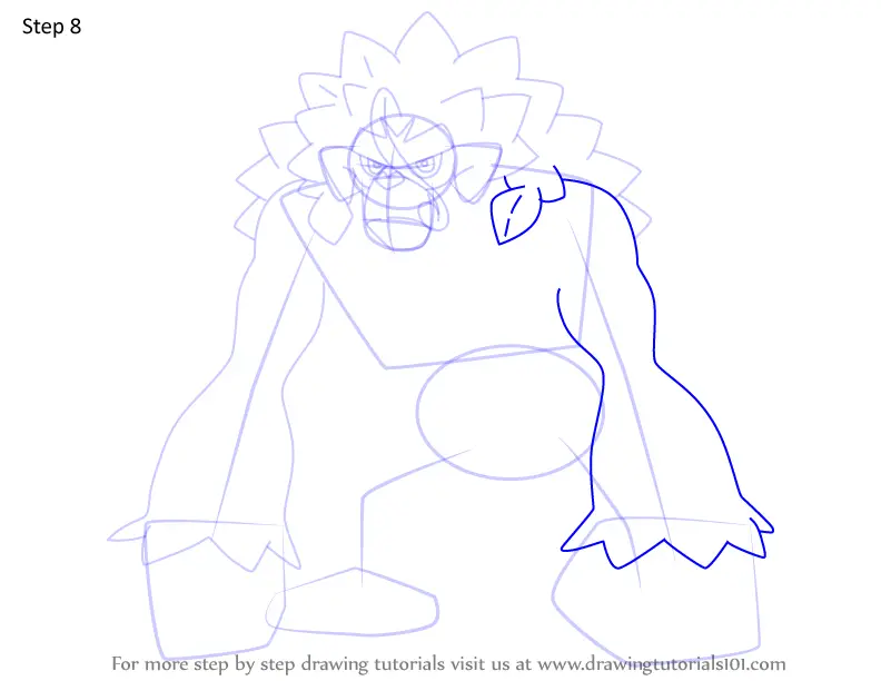 coloring pages of lombre pokemon