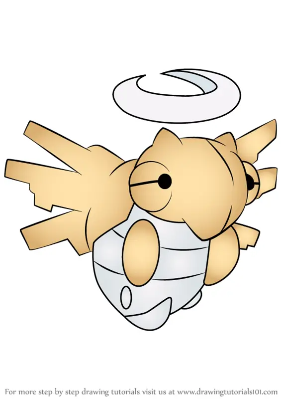 shedinja coloring pages pokemon