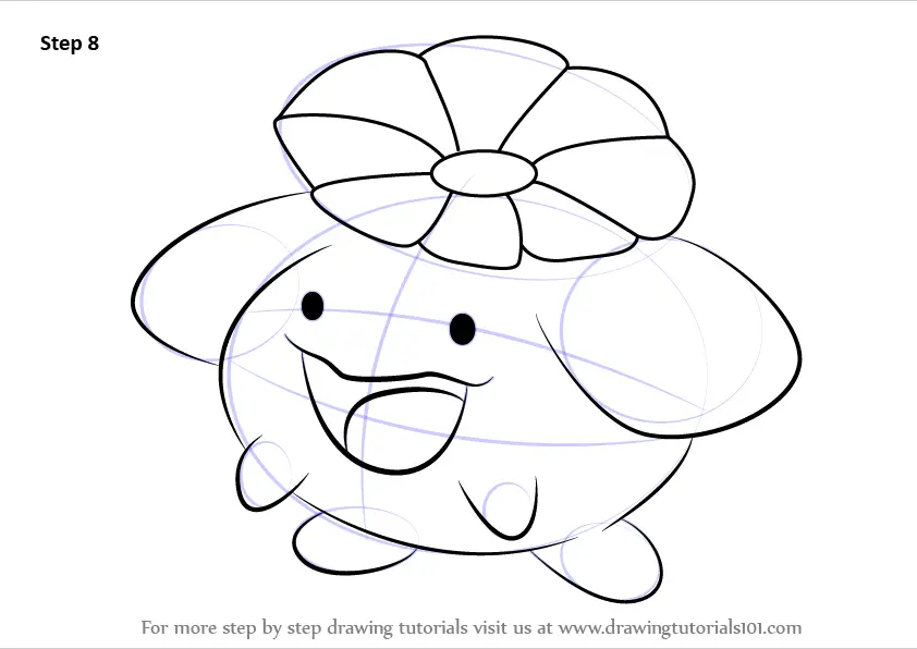 skiploom coloring pages printable pokemon