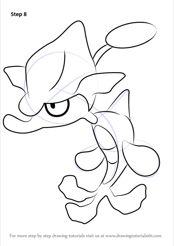 skrelp coloring pages for children pokemon