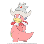How to Draw Slowking from Pokemon