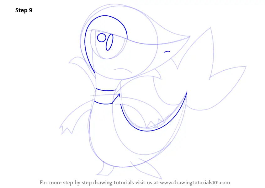 Learn How to Draw Snivy from Pokemon (Pokemon) Step by Step : Drawing ...