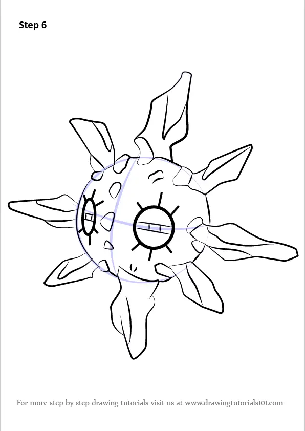 free printable solrock coloring pages pokemon