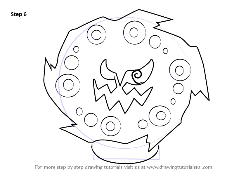 spiritomb coloring page pdf pokemon