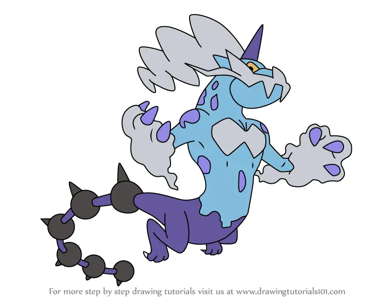 coloring pages of thundurus pokemon