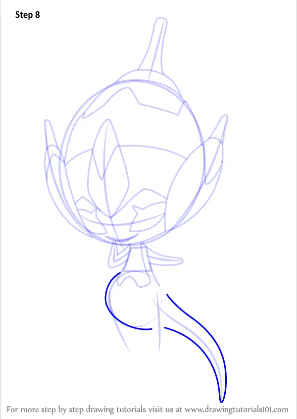 How to Draw UB Adhesive from Pokemon (Pokemon) Step by Step