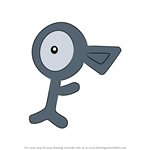 How to Draw Unown from Pokemon