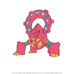 How to Draw Volcanion from Pokemon