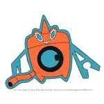 How to Draw Wash Rotom from Pokemon