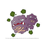 How to Draw Weezing from Pokemon