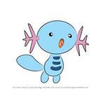 How to Draw Wooper from Pokemon