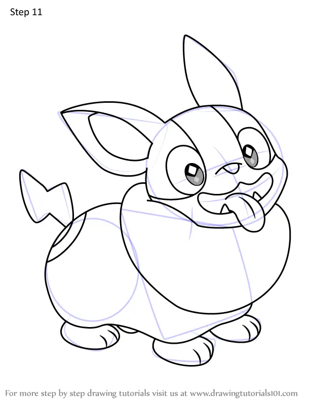 yamper pokemon step draw drawing drawingtutorials101 tutorials