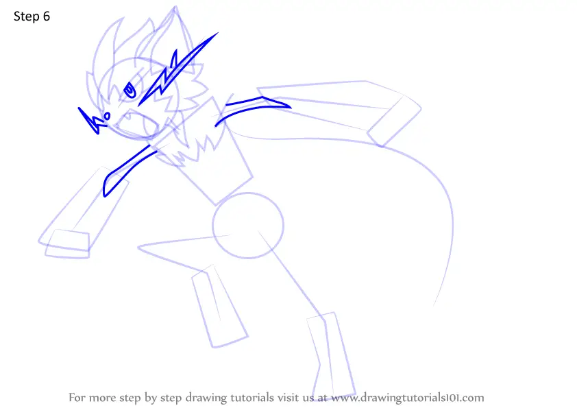 Learn How to Draw Zeraora from Pokemon (Pokemon) Step by Step Drawing