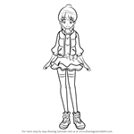 How to Draw Aino Megumi from Pretty Cure