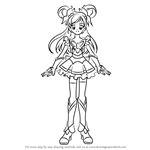 How to Draw Cure Dream from Pretty Cure