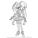 How to Draw Cure Melody from Pretty Cure