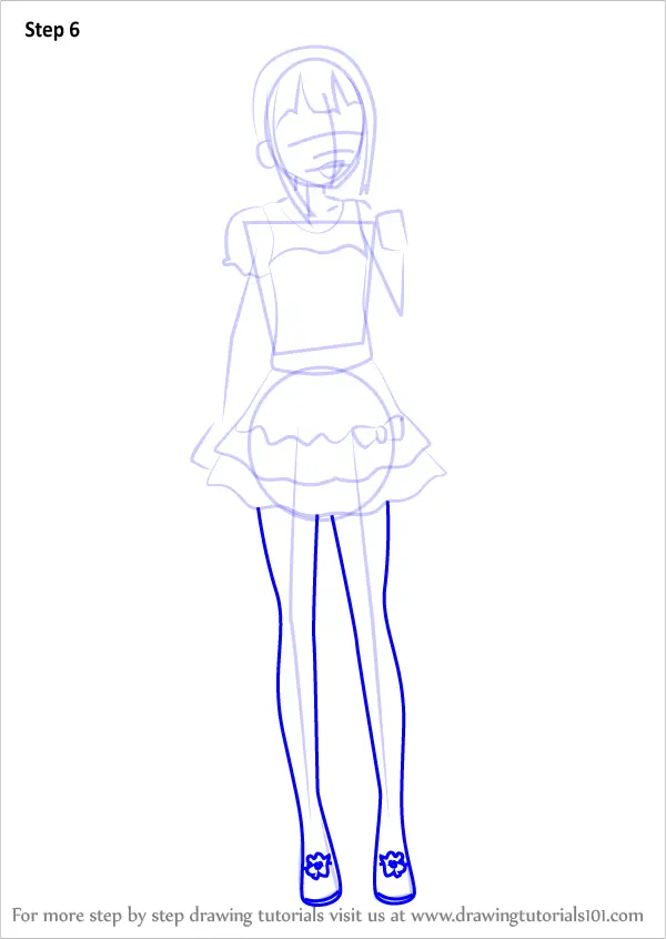 Step by Step How to Draw Nanami Shirai from PriPara ...