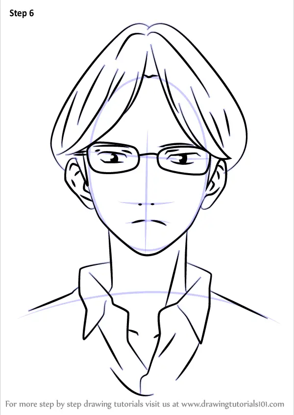 Step by Step How to Draw Akira Takayanagi from Shigatsu wa Kimi no Uso ...