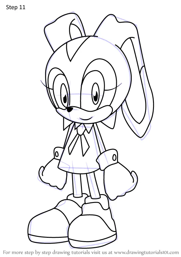 Learn How to Draw Cream the Rabbit from Sonic X Sonic X ...