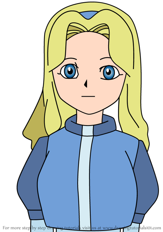 Learn How To Draw Maria Robotnik From Sonic X Sonic X Step By Step