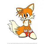 How to Draw Miles Tails Prowe from Sonic X