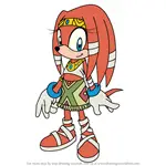 How to Draw Tikal from Sonic X