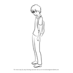 How to Draw Kenji Koiso from Summer Wars