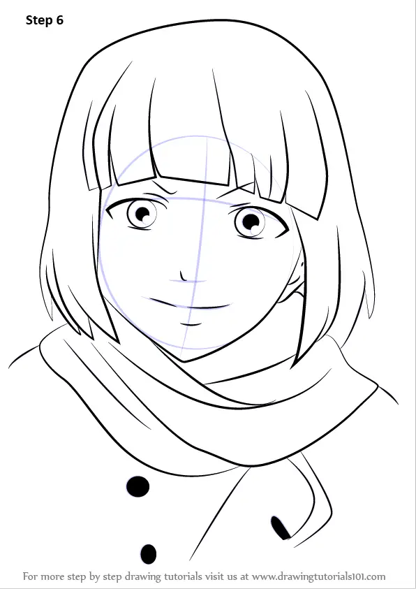 Step by Step How to Draw Yoriko Kosaka from Tokyo Ghoul ...