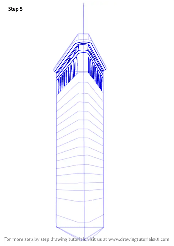 Learn How to Draw Flatiron Building (Other Places) Step by Step