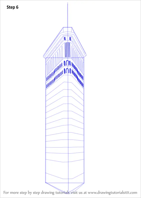 Learn How to Draw Flatiron Building (Other Places) Step by Step