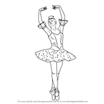 Ballet Drawing Tutorials - Step by Step : DrawingTutorials101.com