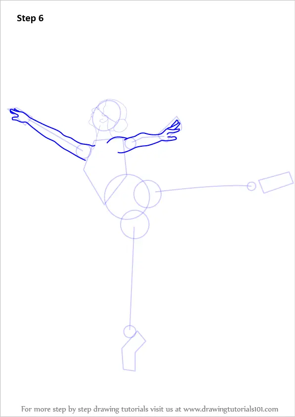 Learn How to Draw a Ballet Dancer (Ballet) Step by Step Drawing Tutorials