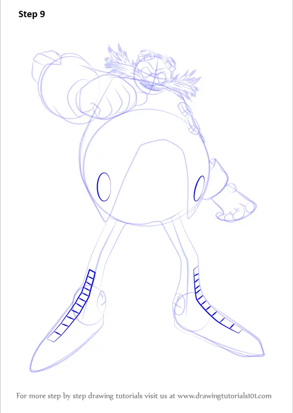 Learn How To Draw Dr Eggman From Sonic The Hedgehog Sonic The Hedgehog Step By Step Drawing