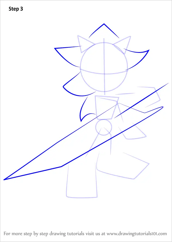 Learn How to Draw Sir Lancelot from Sonic the Hedgehog (Sonic the