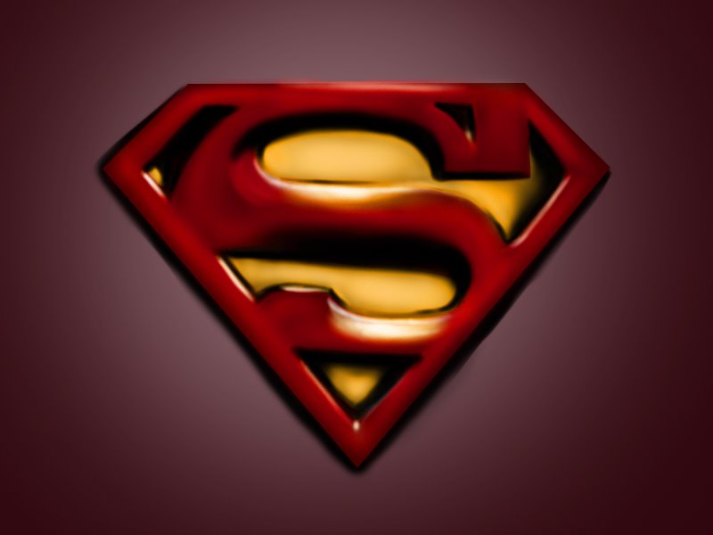 how to draw superman logo