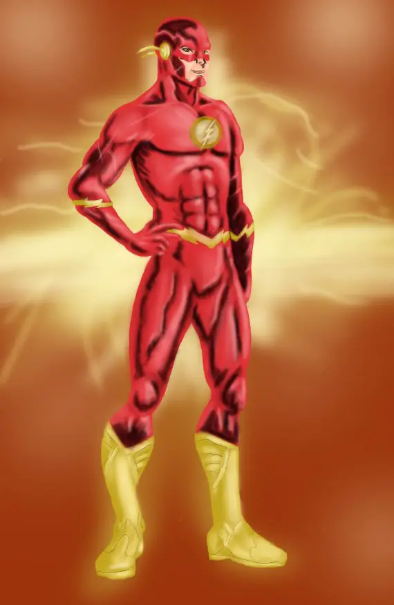 Learn How to Draw The Flash (The Flash) Step by Step : Drawing Tutorials
