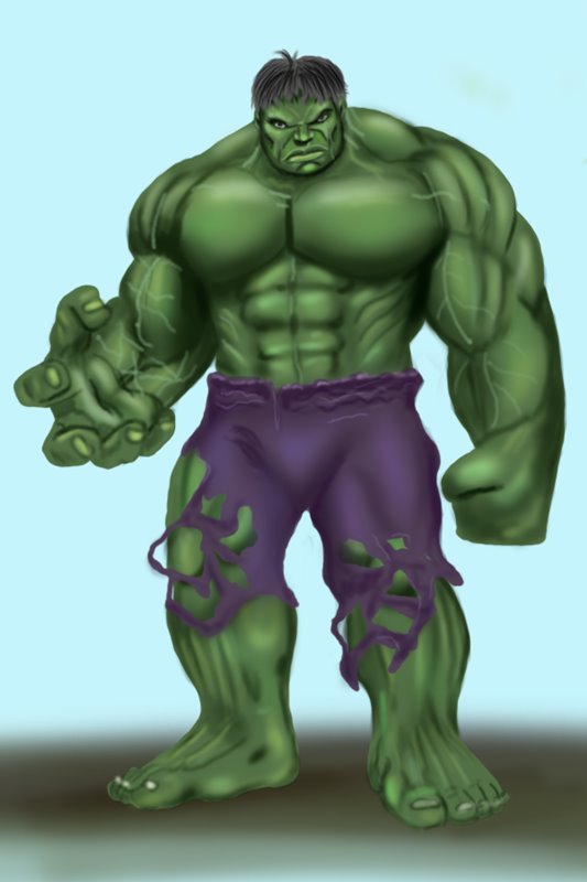 Learn How to Draw The Hulk (The Hulk) Step by Step Drawing Tutorials