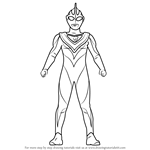 How to Draw Ultraman Gaia