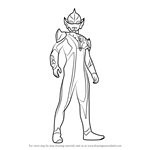 How to Draw Ultraman Hikari
