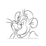 How to Draw Mama Mousekewitz from An American Tail