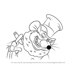 How to Draw Warren T. Rat from An American Tail