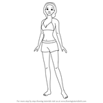 How to Draw Fallon from Barbie in A Mermaid Tale
